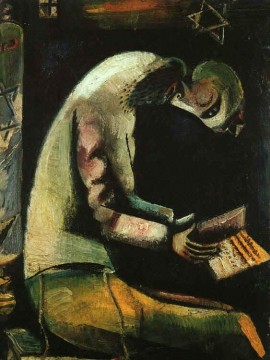  gebet - Jude beim Gebet Zeitgenosse Marc Chagall